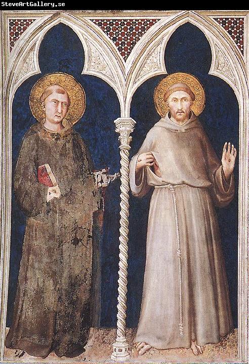 Simone Martini St Anthony and St Francis